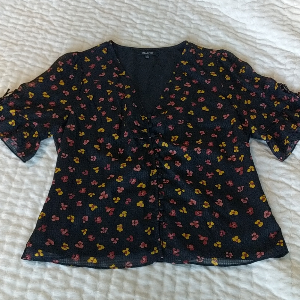 Madewell Silk Daylight Top